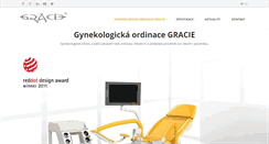 Desktop Screenshot of gracie.eu