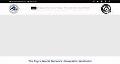 Desktop Screenshot of gracie.com.au
